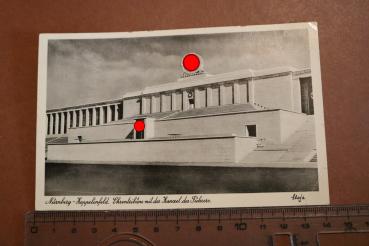 Ansichtskarte - Nürnberg Zeppelinfeld Ehrentribüne mit Kanzel des Führers